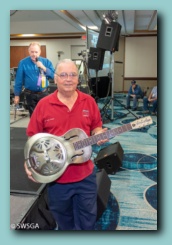 Gary Sills wins a resonator